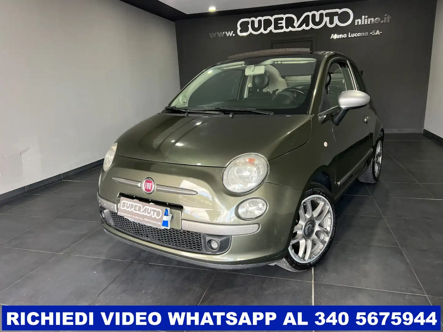 Fiat 500C C 1.3 Multijet 16V 95CV by DIESEL Verde - 2