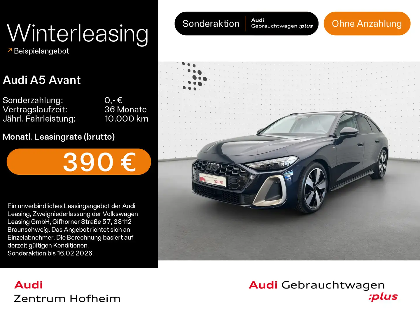 Audi A5 40 TFSI qu S line edition one S tro*B&O Blau - 1
