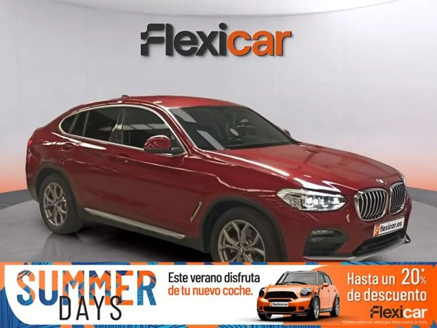 BMW X4 xDrive 20dA Burdeos - 1