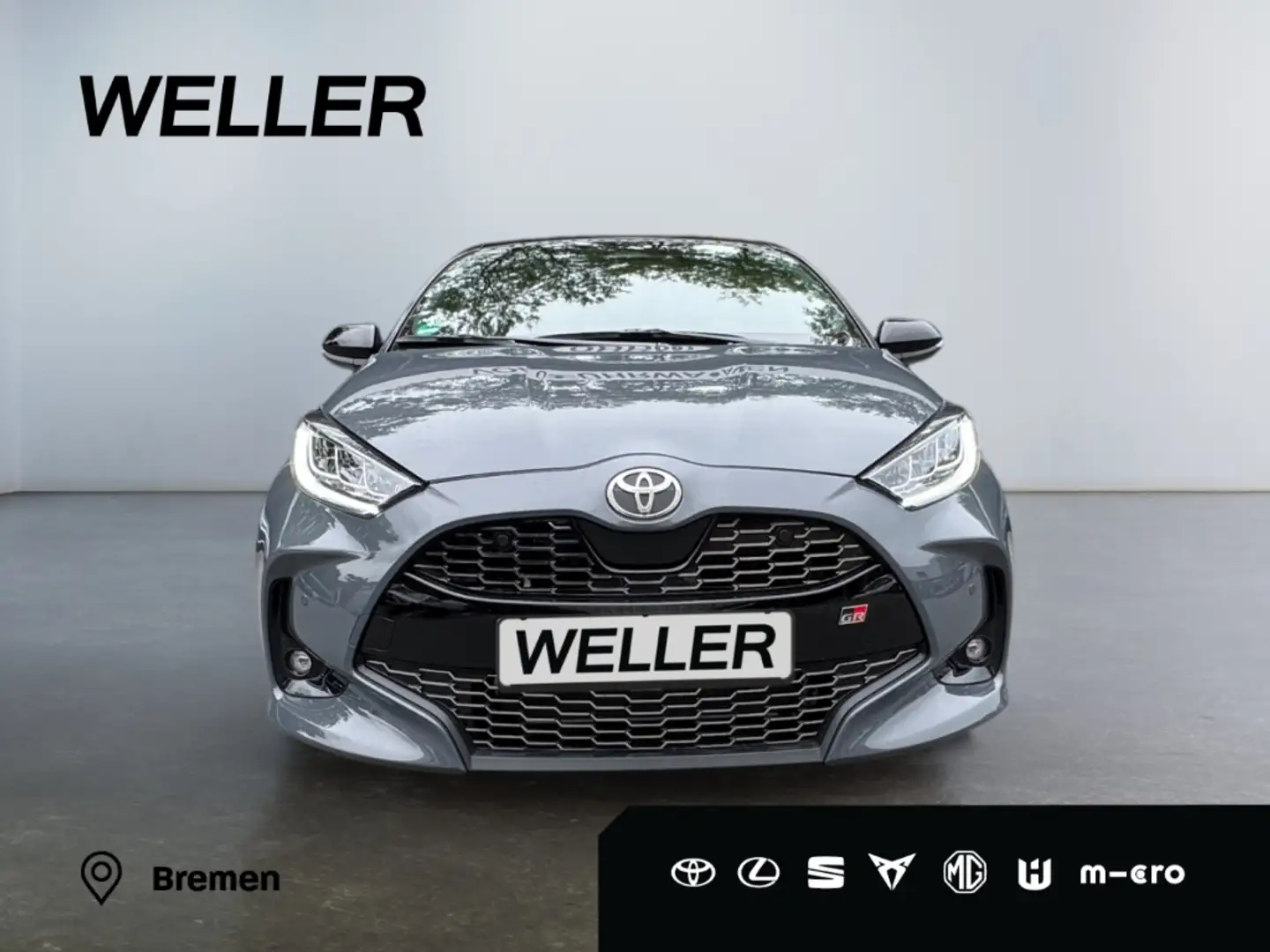 Toyota Yaris Hybrid 130 1.5 GR SPORT *HUD*JBL*Navi*LED* Grau - 2