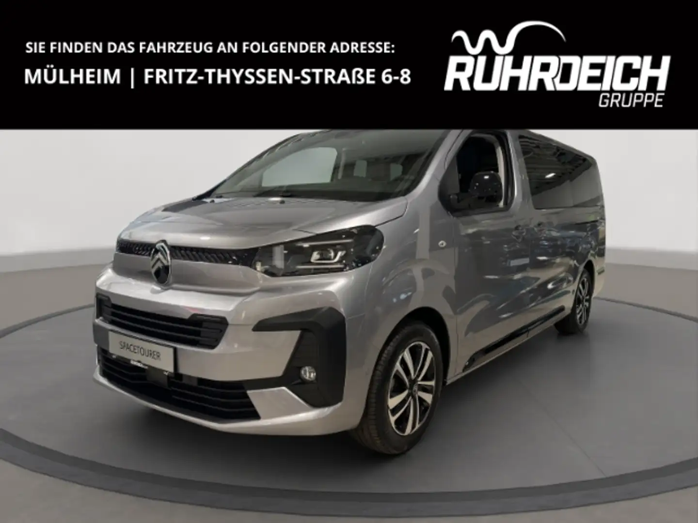 Citroen Spacetourer Max XL 8-Sitze Standheizung AHK Navi El. Sitze+Mas Argento - 1