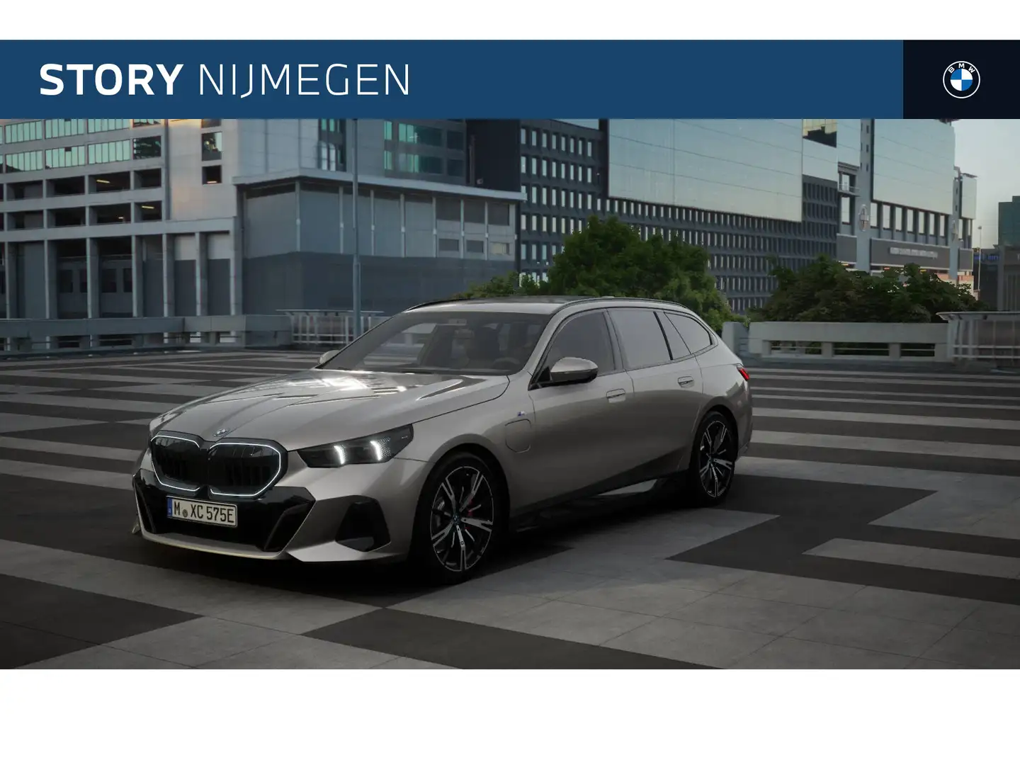 BMW 530 5 Serie Touring 530e M Sport Automaat / Trekhaak / Gris - 1