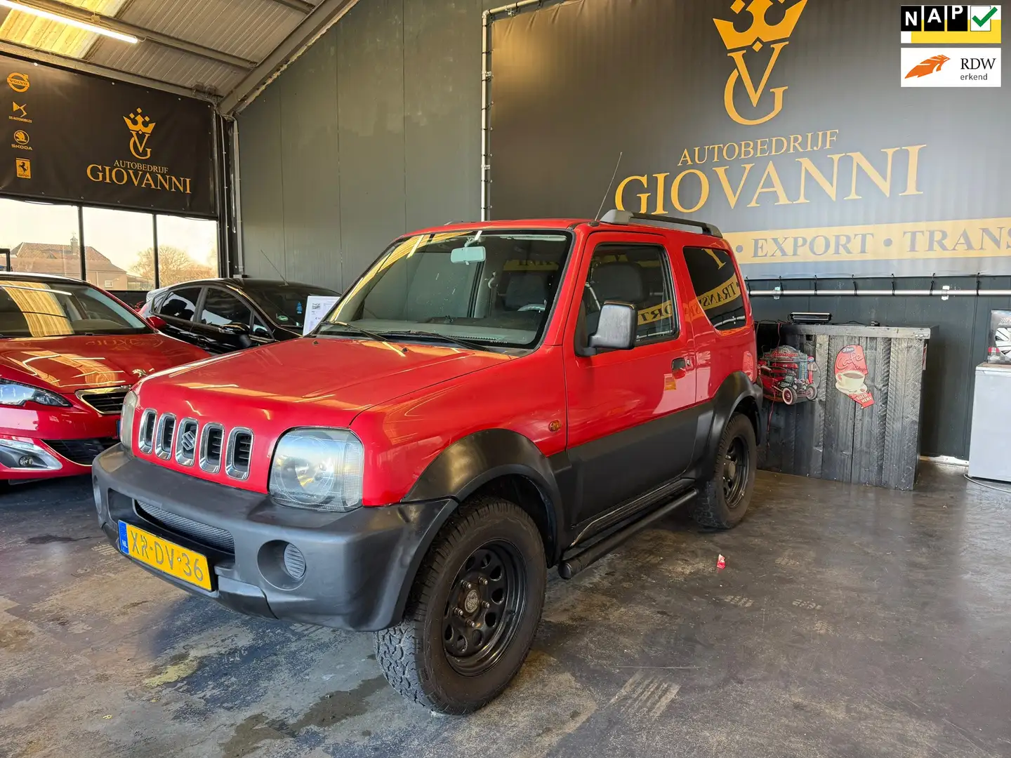 Suzuki Jimny 1.3 JX 2WD inruilen is mogelijk Roşu - 1