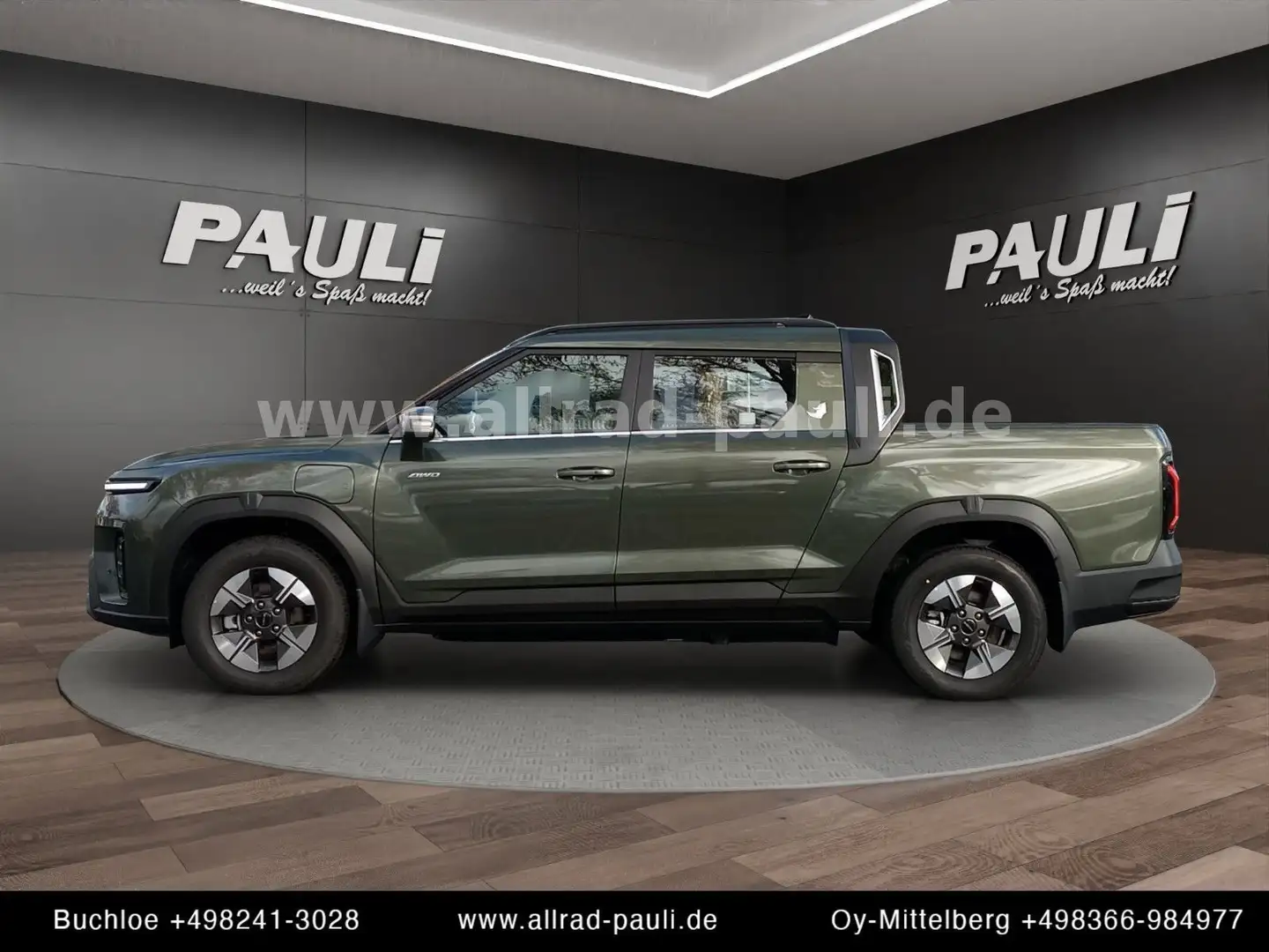 KGM Musso EV LUX 4x4 | Elektro-Pickup! Verde - 2