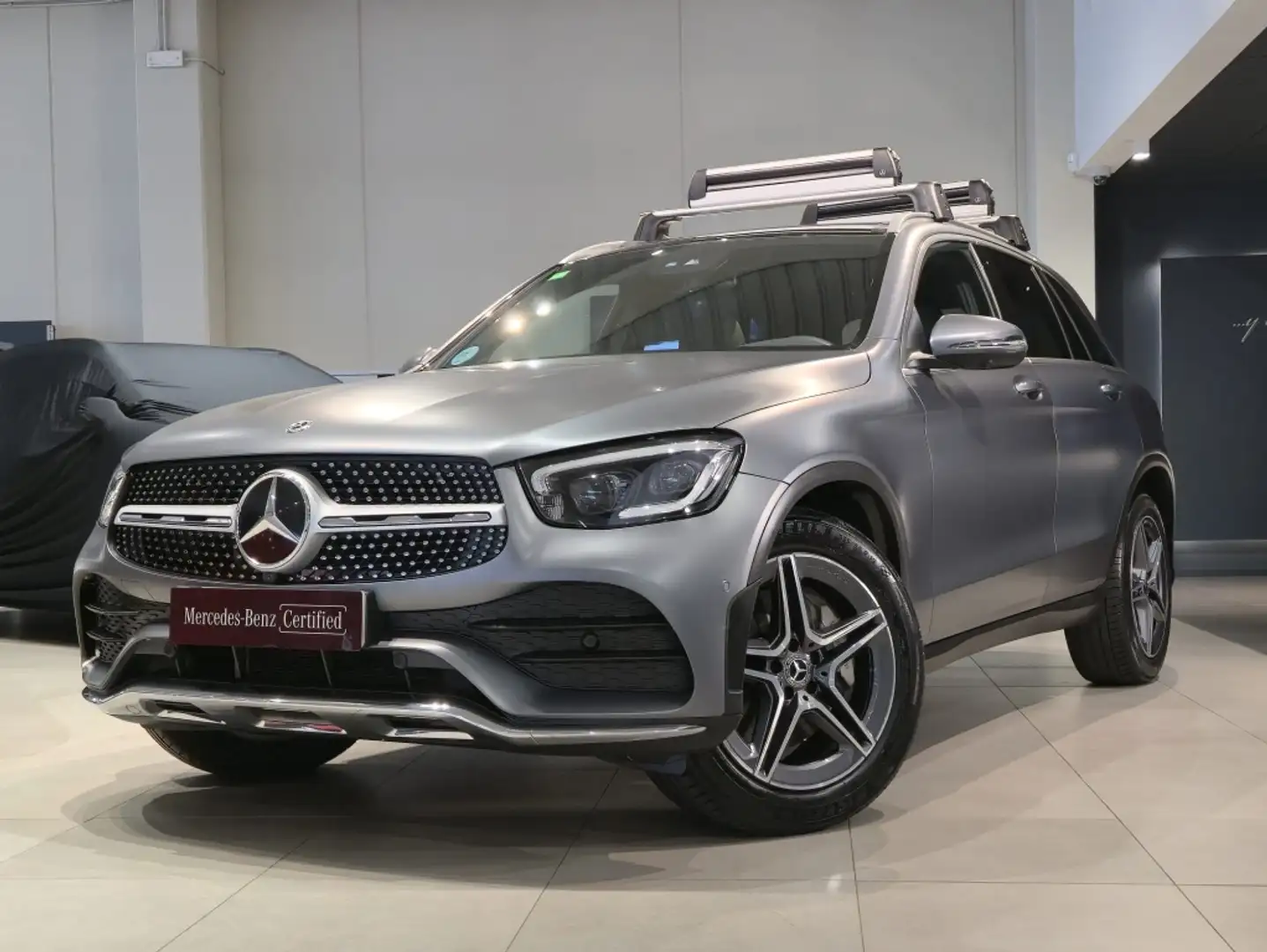 Mercedes-Benz GLC 220 220d 4Matic 9G-Tronic Gris - 1