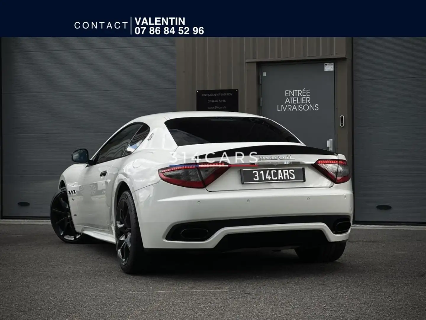 Maserati GranTurismo Sport 4.7i V8 460 - Boîte ZF - Phase 2 Blanco - 2