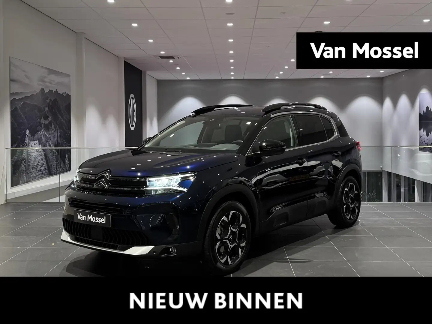 Citroen C5 Aircross 1.2 Hybrid 136 Max Bleu - 1
