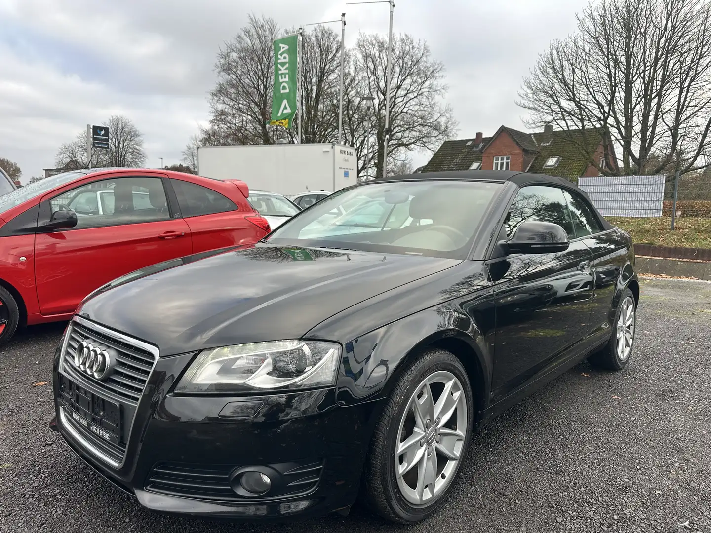 Audi A3 1.9 TDI Ambition Cabrio*Kupplung Neu*LED*PDC Schwarz - 1