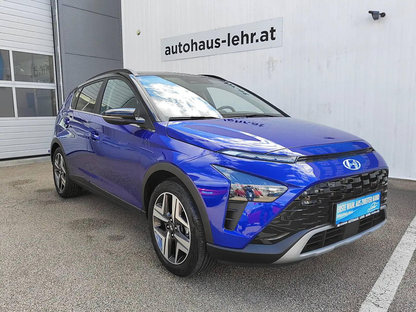 Hyundai BAYON Bayon 1,0 T-GDI Trend Line DCT Aut. Blau - 2