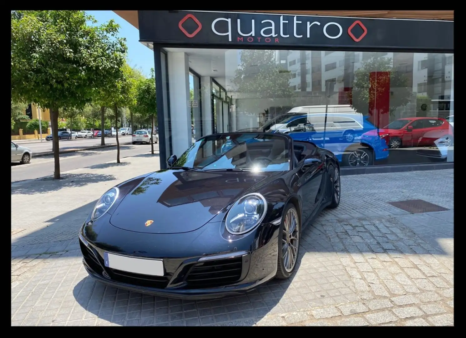 Porsche 991 Carrera 4 S Cabriolet PDK Noir - 1