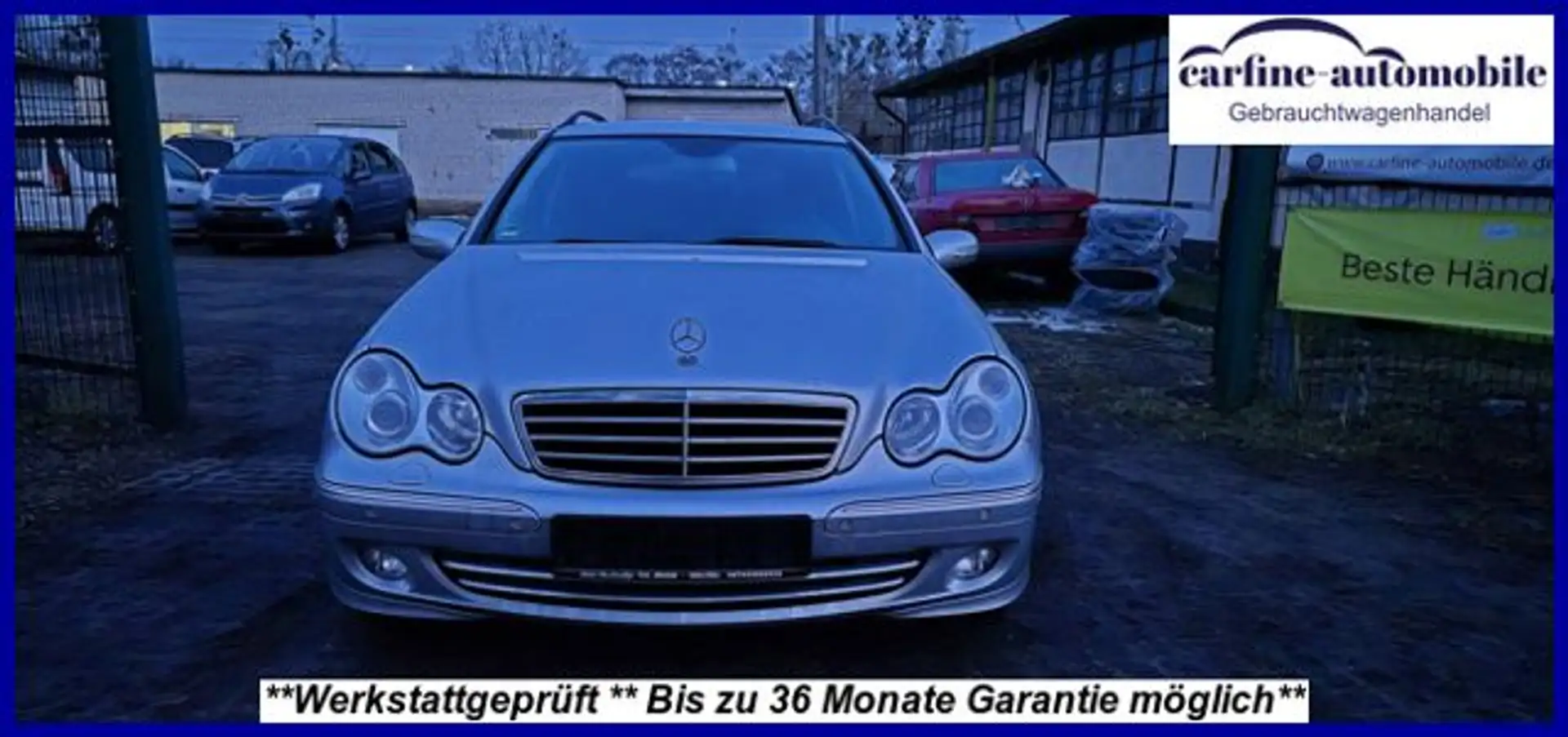 Mercedes-Benz C 180 T Kompressor AVANTGARDE HU:NEU + GARANTIE Silber - 2