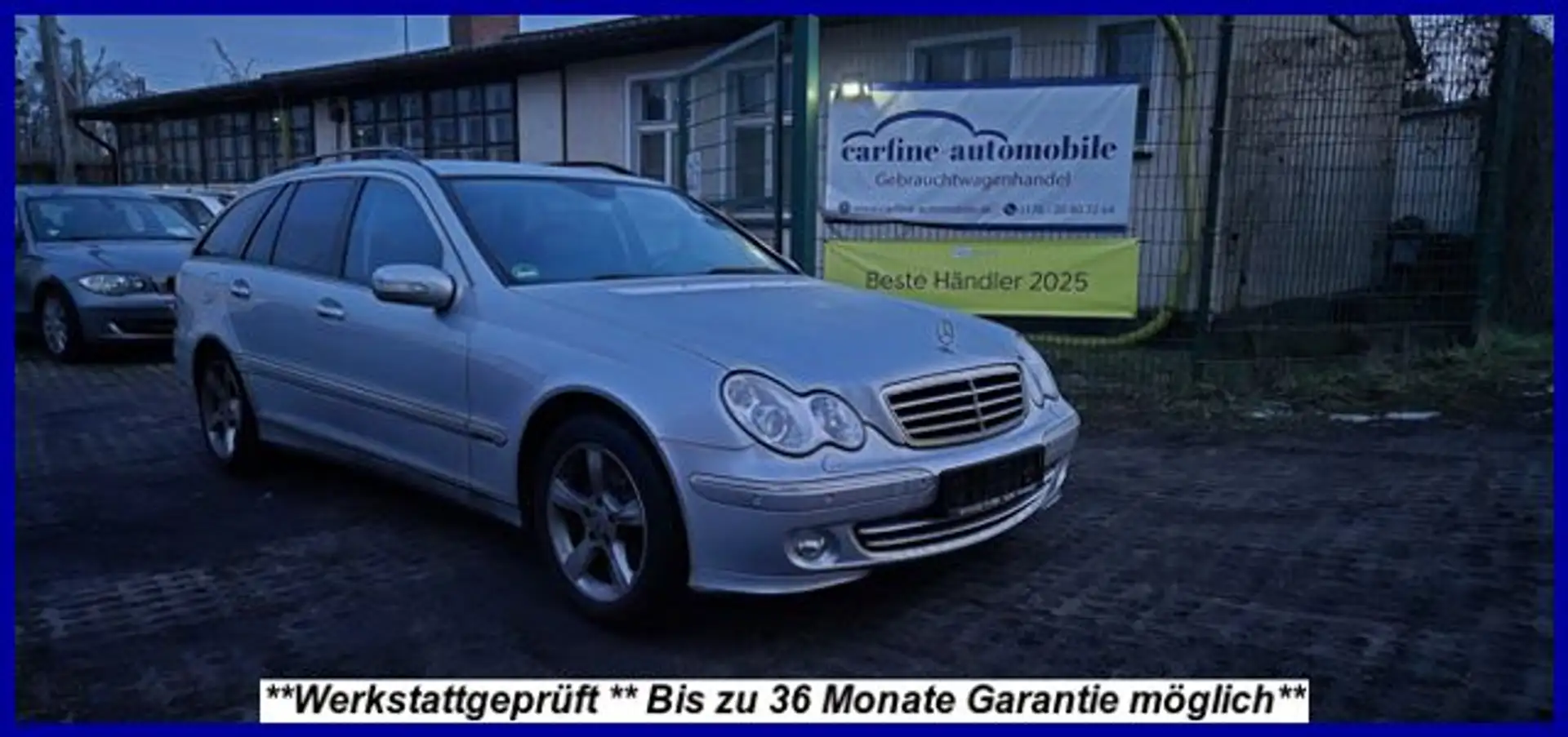 Mercedes-Benz C 180 T Kompressor AVANTGARDE HU:NEU + GARANTIE Silber - 1