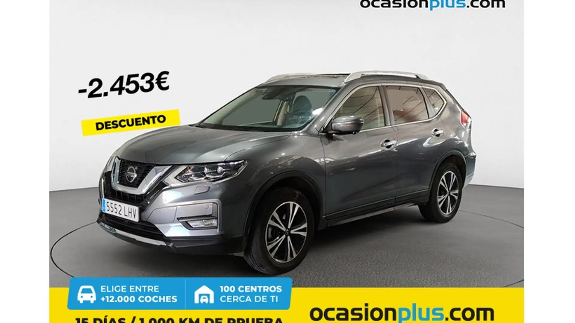 Nissan X-Trail 1.3 DIG-T N-Tec 4x2 DCT Gris - 1