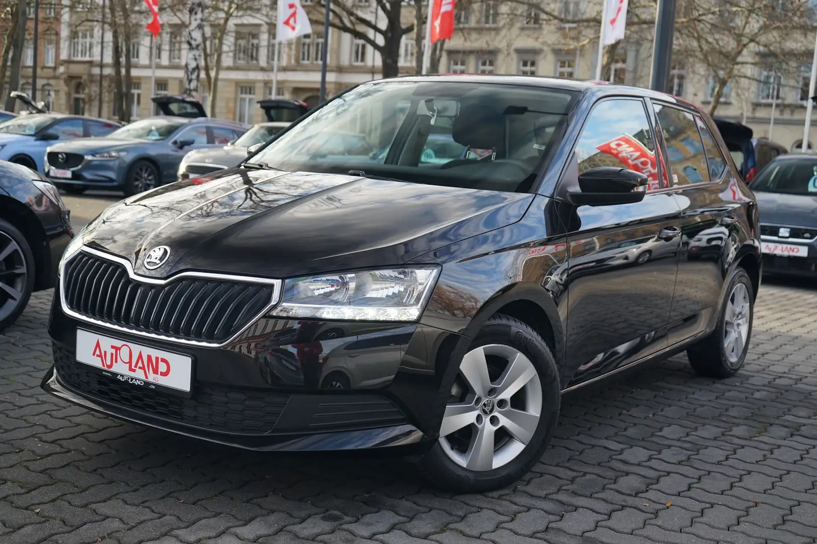 Skoda Fabia 1.0 TSI Cool Plus Klimaaut. USB Noir - 2