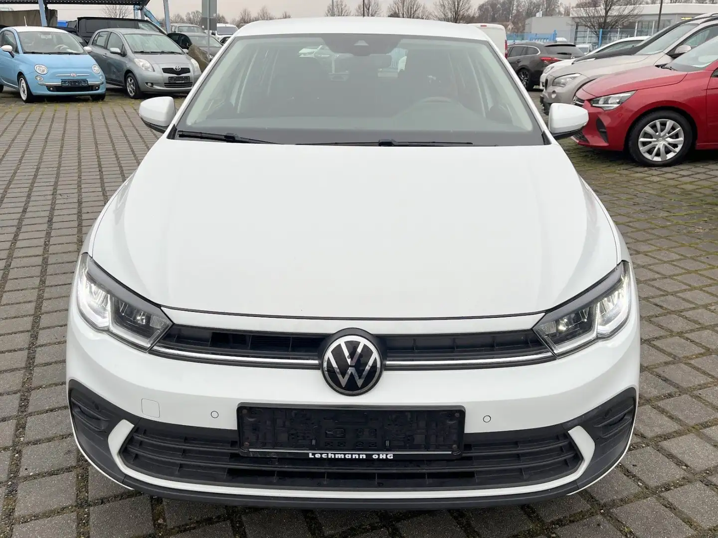Volkswagen Polo VI Life 1-Hd.|LED|Virt.-C.|DAB|SHZ|ACC Blanco - 2
