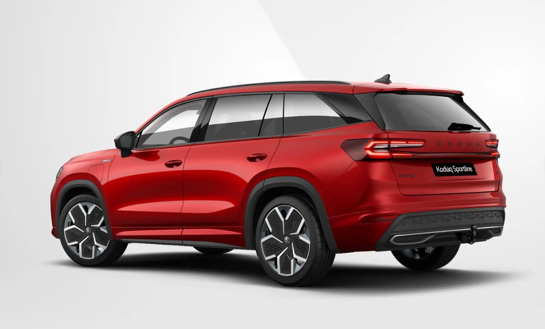 Skoda Kodiaq 1.5 TSI PHEV Sportline Business Inruilpremie €1500 Rood - 2
