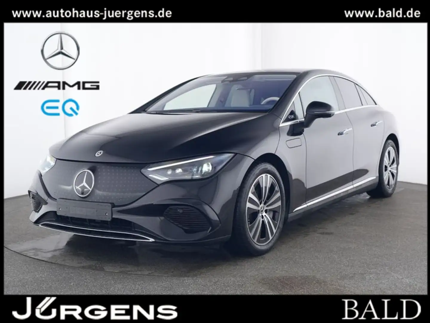 Mercedes-Benz EQE 300 +MBUX+Burm+AHK+360+HUD+Ambiente+Totw+LED Noir - 2