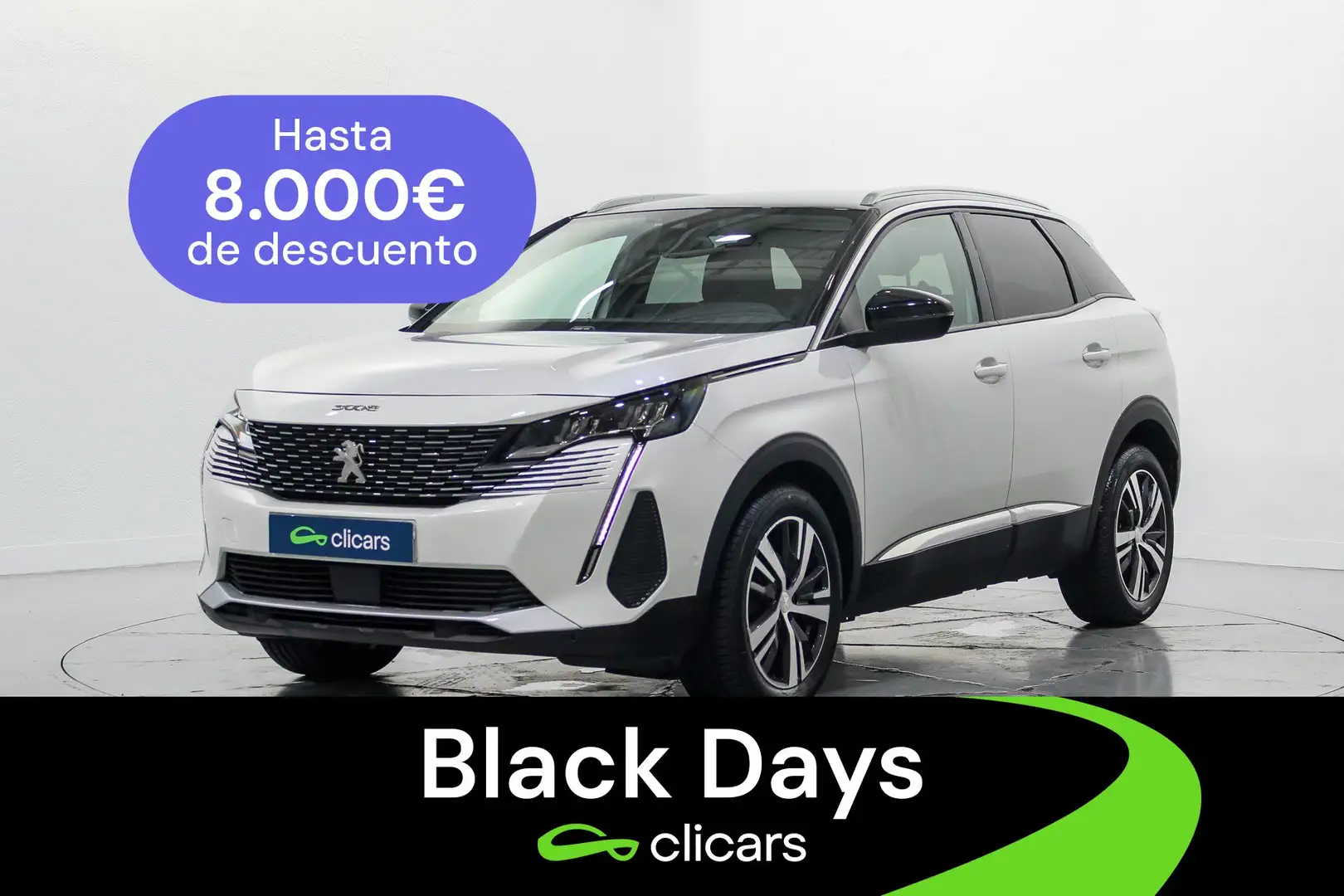 Peugeot 3008 1.5BlueHDi Allure Pack S&S 130 Blanc - 1