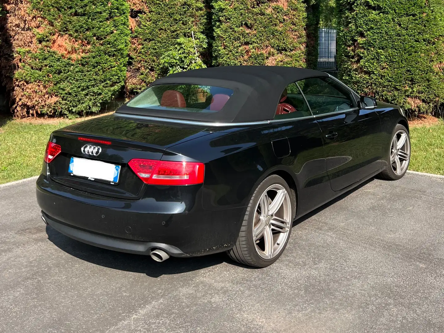 Audi A5 2007 Cabriolet Cabrio 3.0 V6 tdi quattro s-tronicc Nero - 1
