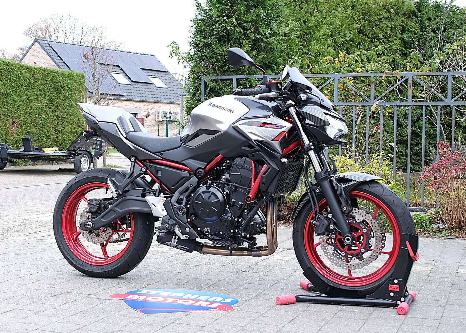 Kawasaki Z 650 Z650 Sport 35/50kw Srebrny - 2