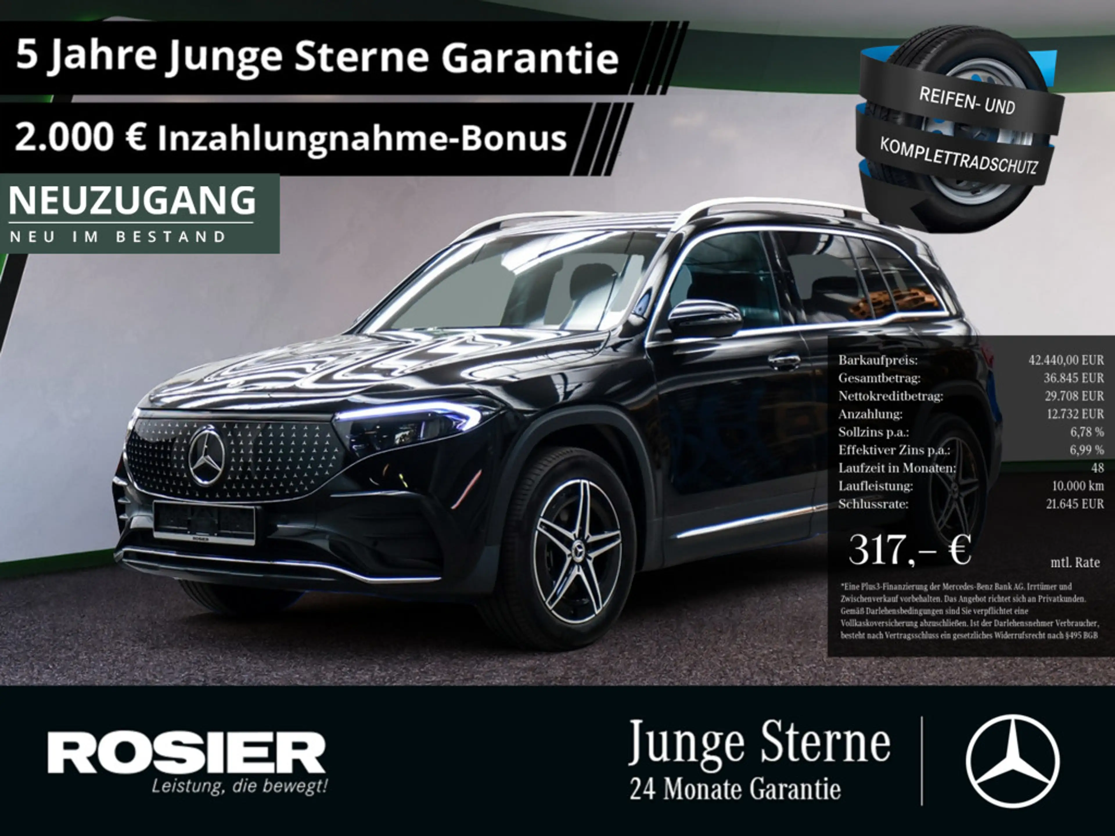 Mercedes-Benz EQB 250 + AMG Sport Advanced AHK LED NAVI SHZ