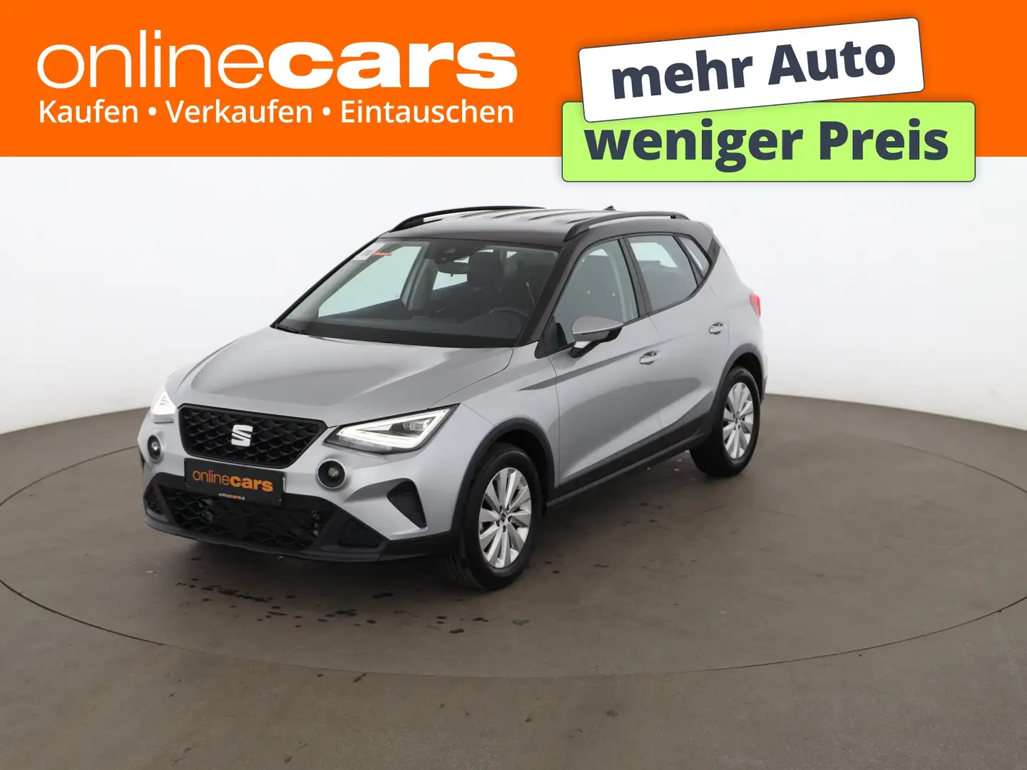 SEAT Arona 1.0 TSI Style LED TEMPOMAT LANE-ASSIST PDC Silber - 1