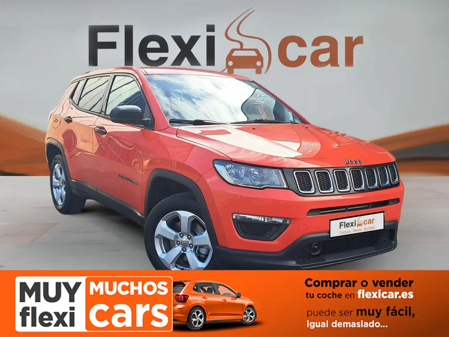 Jeep Compass 1.4 Multiair Sport 4x2 103kW Rouge - 1