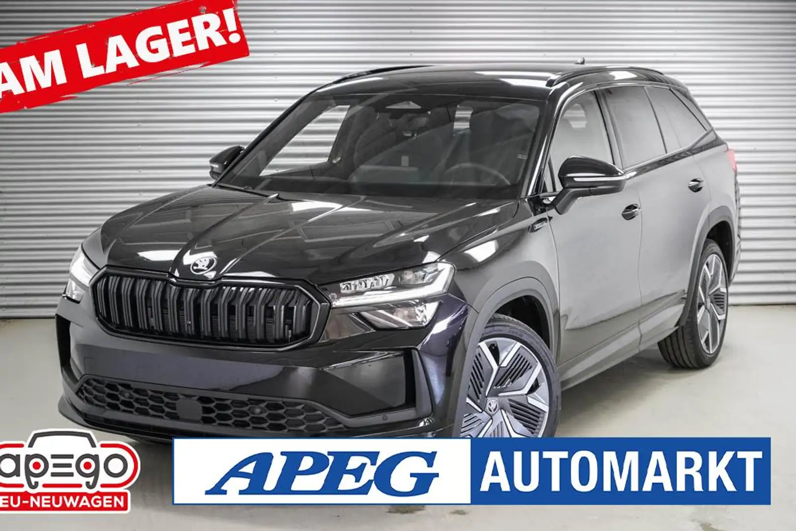 Skoda Kodiaq 2,0 TDI DSG 4x4 Sportline Schwarz - 1