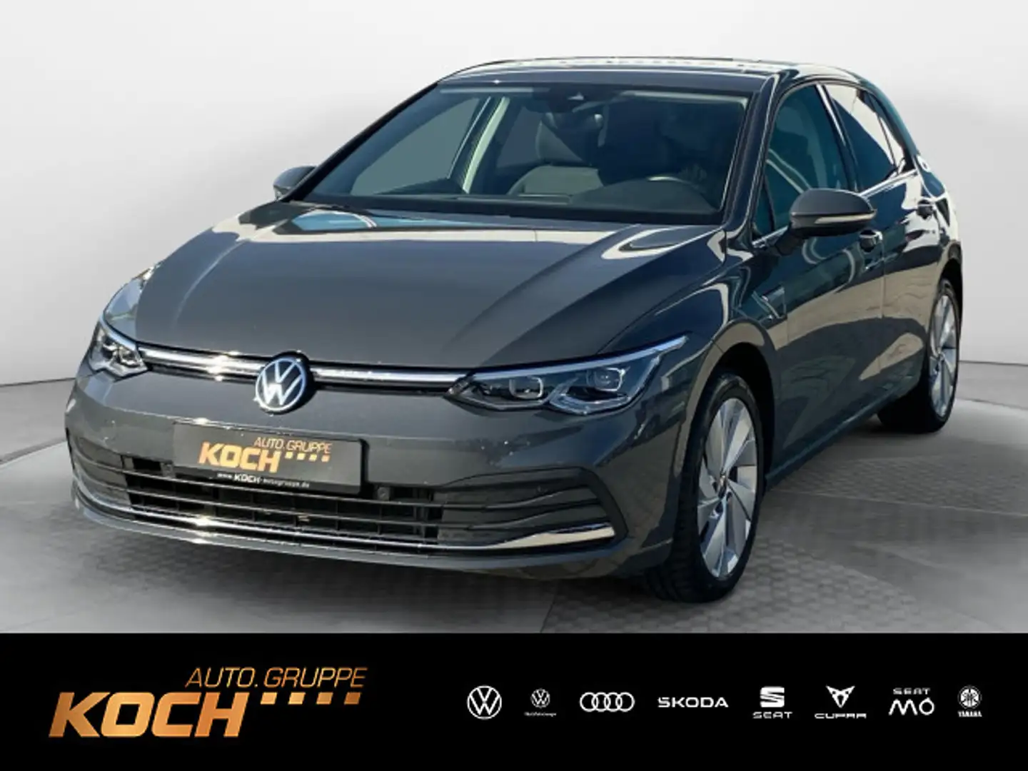 Volkswagen Golf VIII 1.5eTSI Stlye DSG AHK LED Navi Kamera Gris - 1