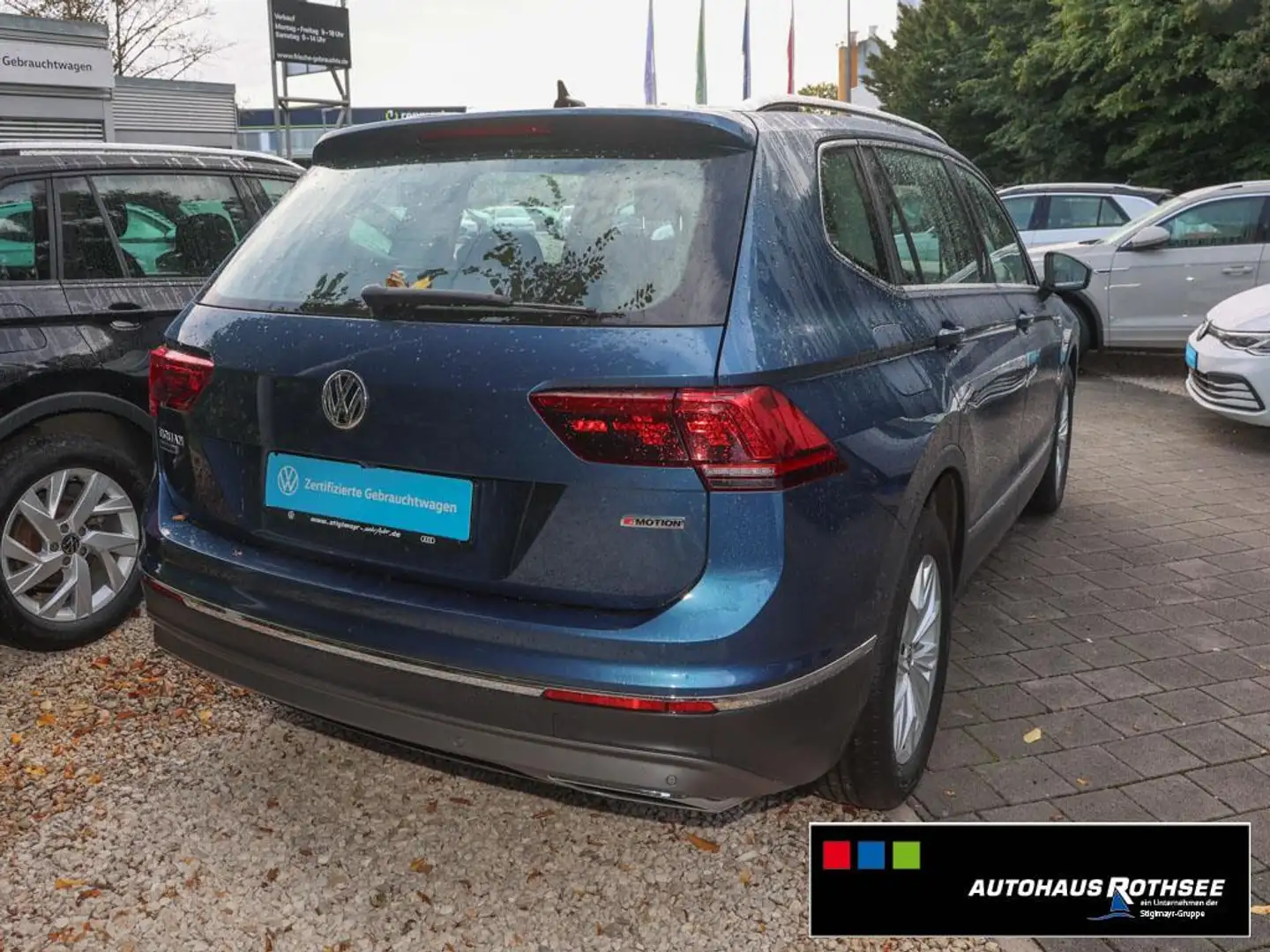 Volkswagen Tiguan Allspace Off-Road 2.0TDI 4-Motion LED+NAV Bleu - 2