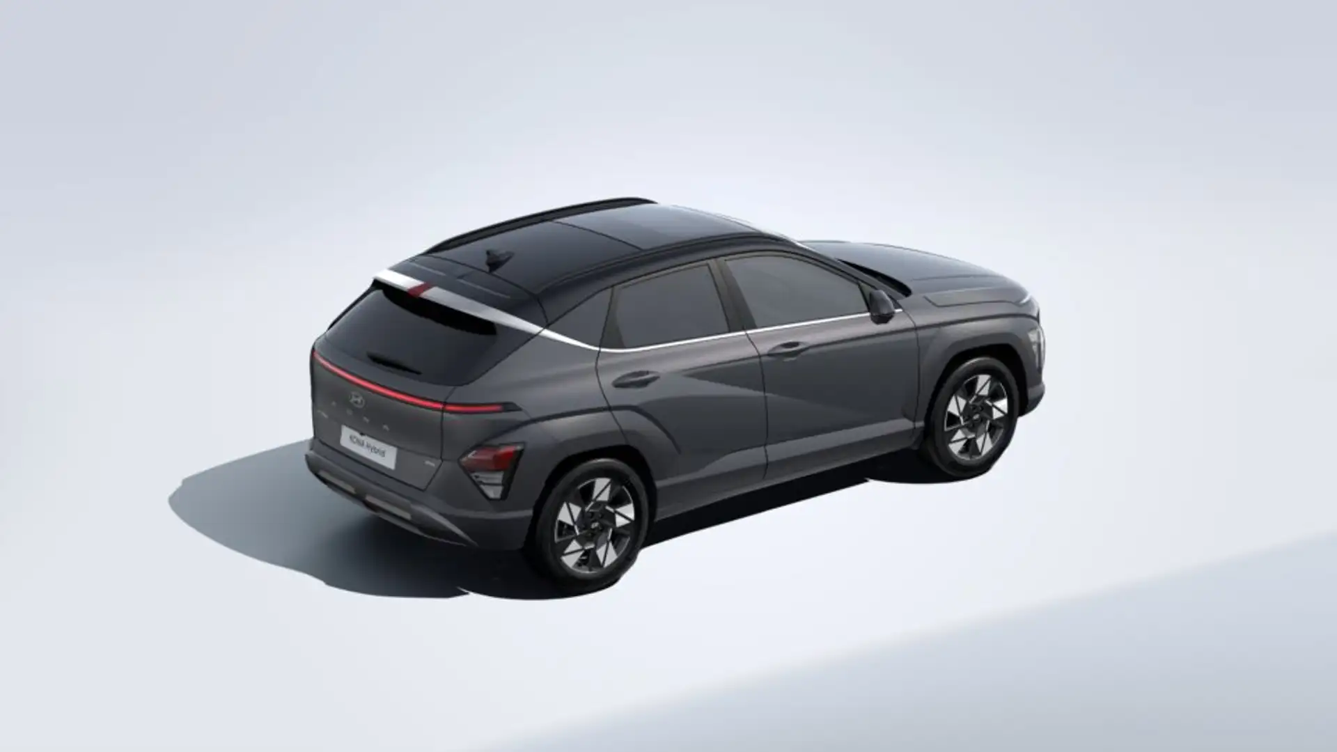 Hyundai KONA 1.6 GDI HEV Premium Ecotronic Gray Pearl Two-tone Grijs - 2