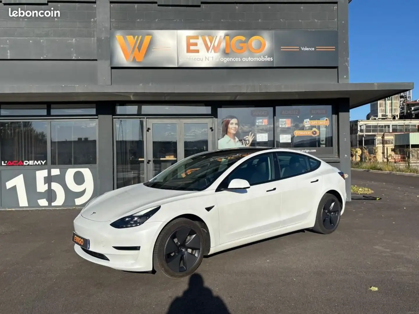 Tesla Model 3 75KWH 275CH GRANDE AUTONOMIE 620KM GARANTIE LONG R Blanc - 1