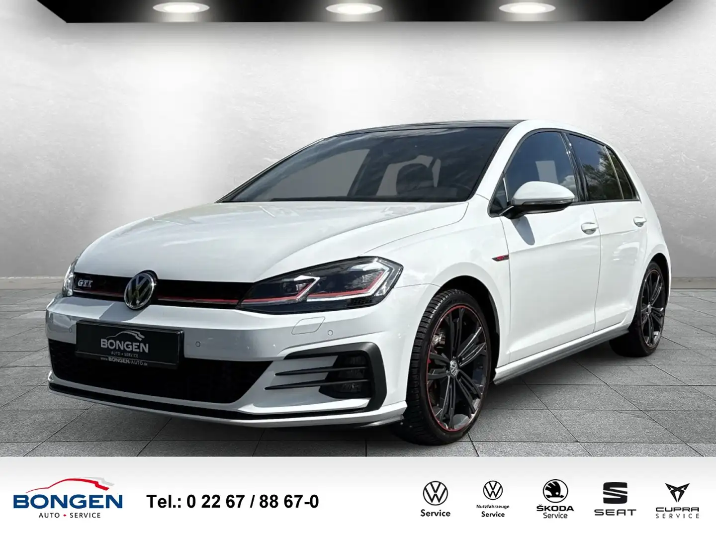 Volkswagen Golf VII GTI Navi Rückfahrkamera Apple Car Play Klima Weiß - 1