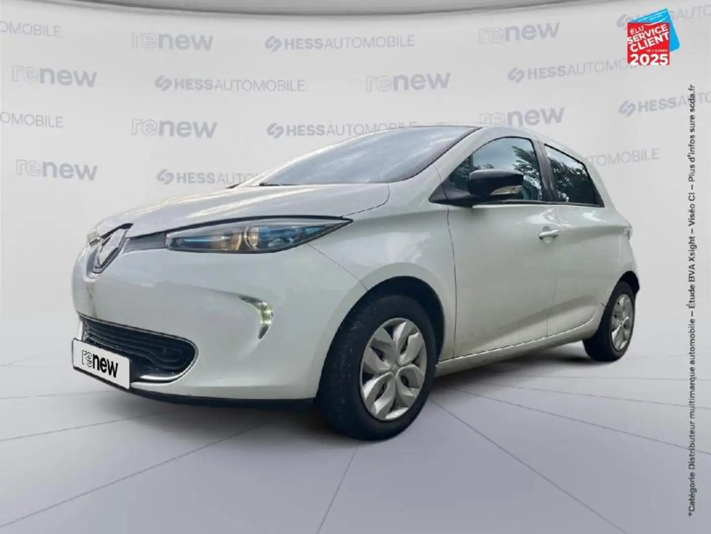 Renault ZOE Life charge normale R75 Blanc - 1