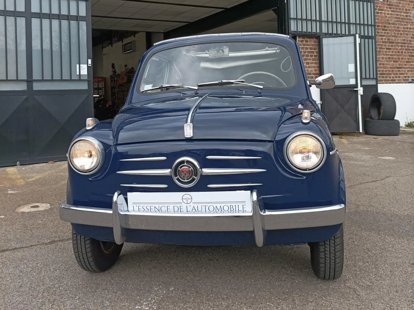 Fiat 600 trasformabile Bleu - 2