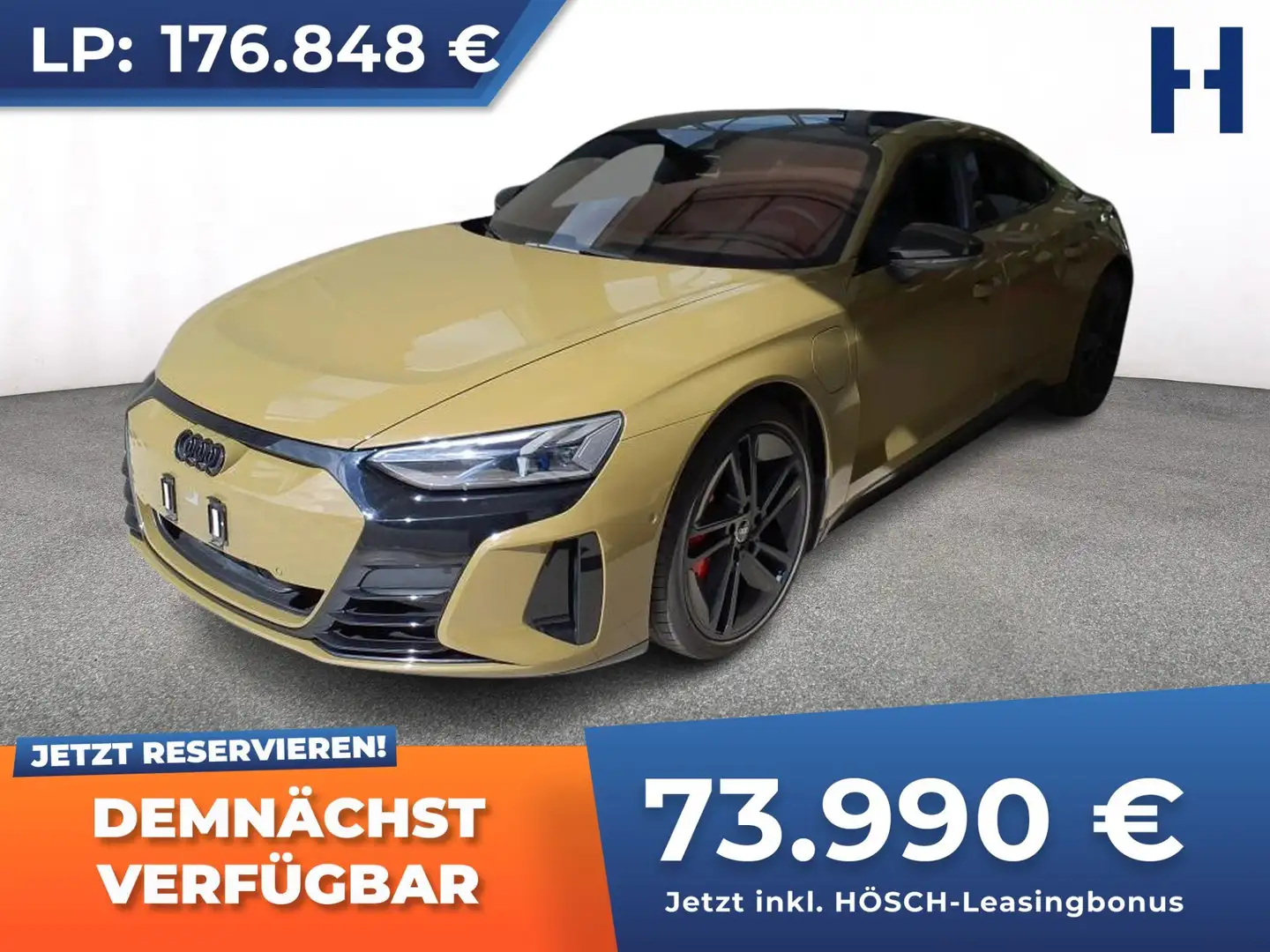 Audi e-tron GT RS quattro VOLLAUSSTATTUNG TAKTIKGRÜN -58% Grün - 1