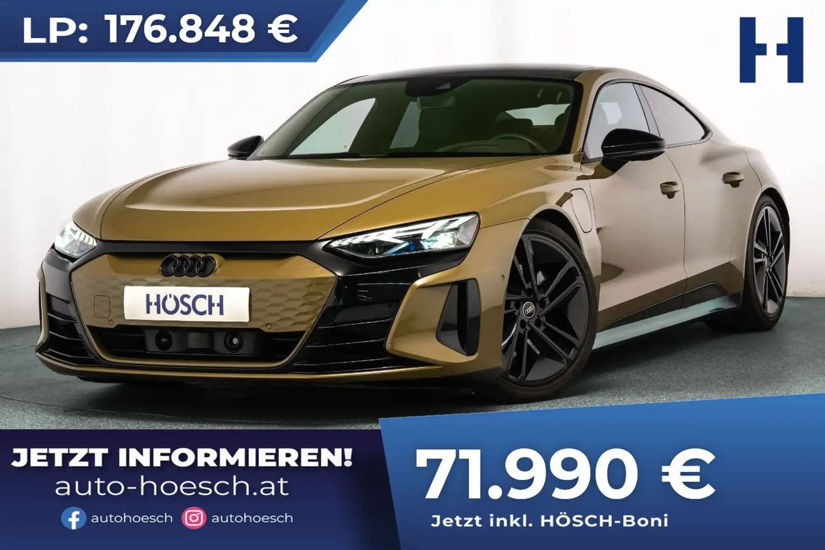 Audi e-tron GT RS quattro VOLLAUSSTATTUNG TAKTIKGRÜN -59% Grün - 1