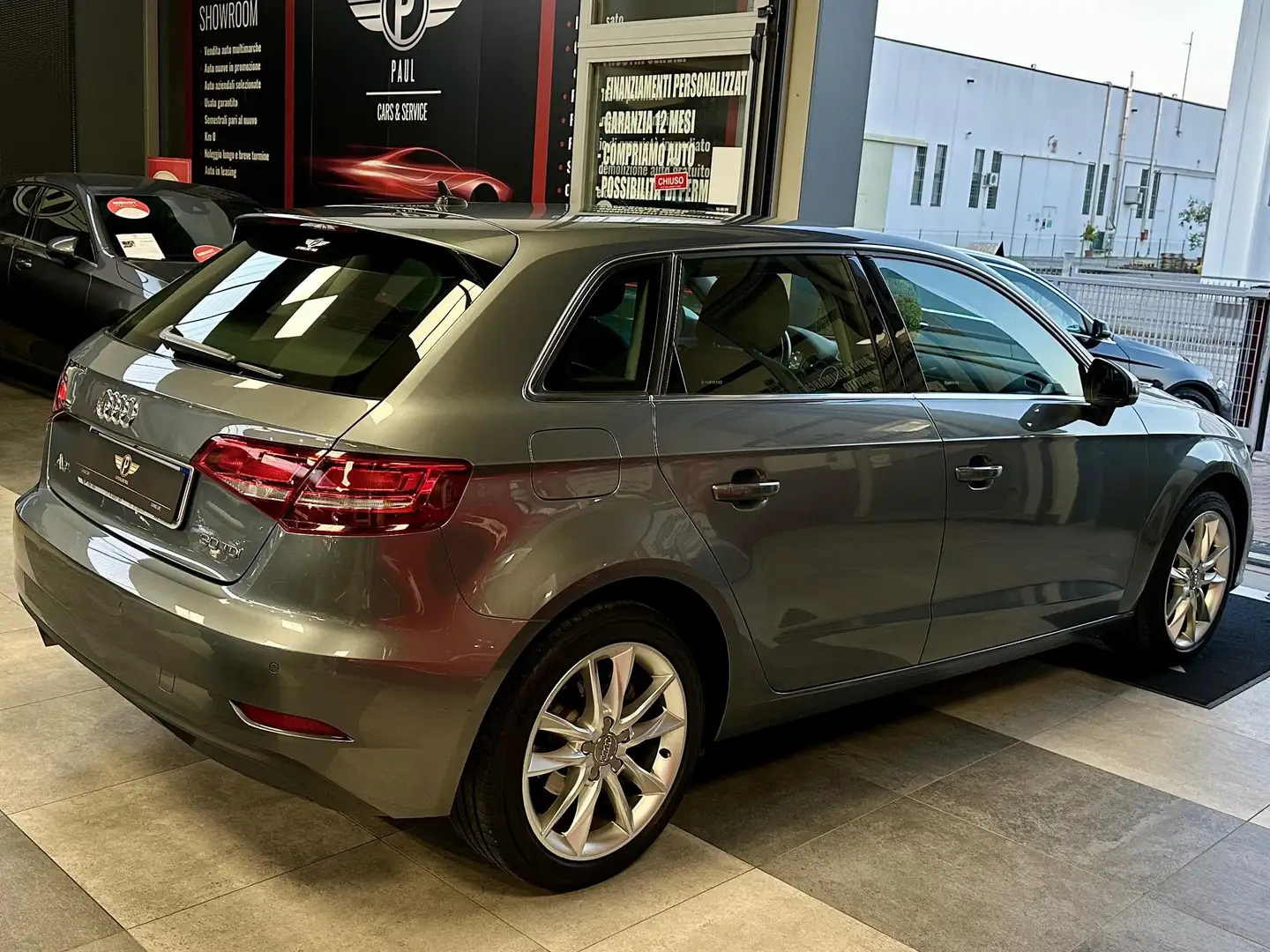 Audi A3 Sportback 30 1.6 TDi 116CV  Business Grigio - 2