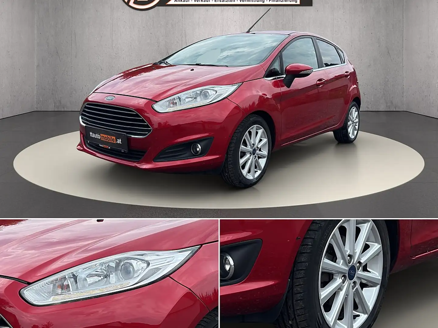 Ford Fiesta Titanium 1,0 EcoBoost Start/Stop Rot - 2