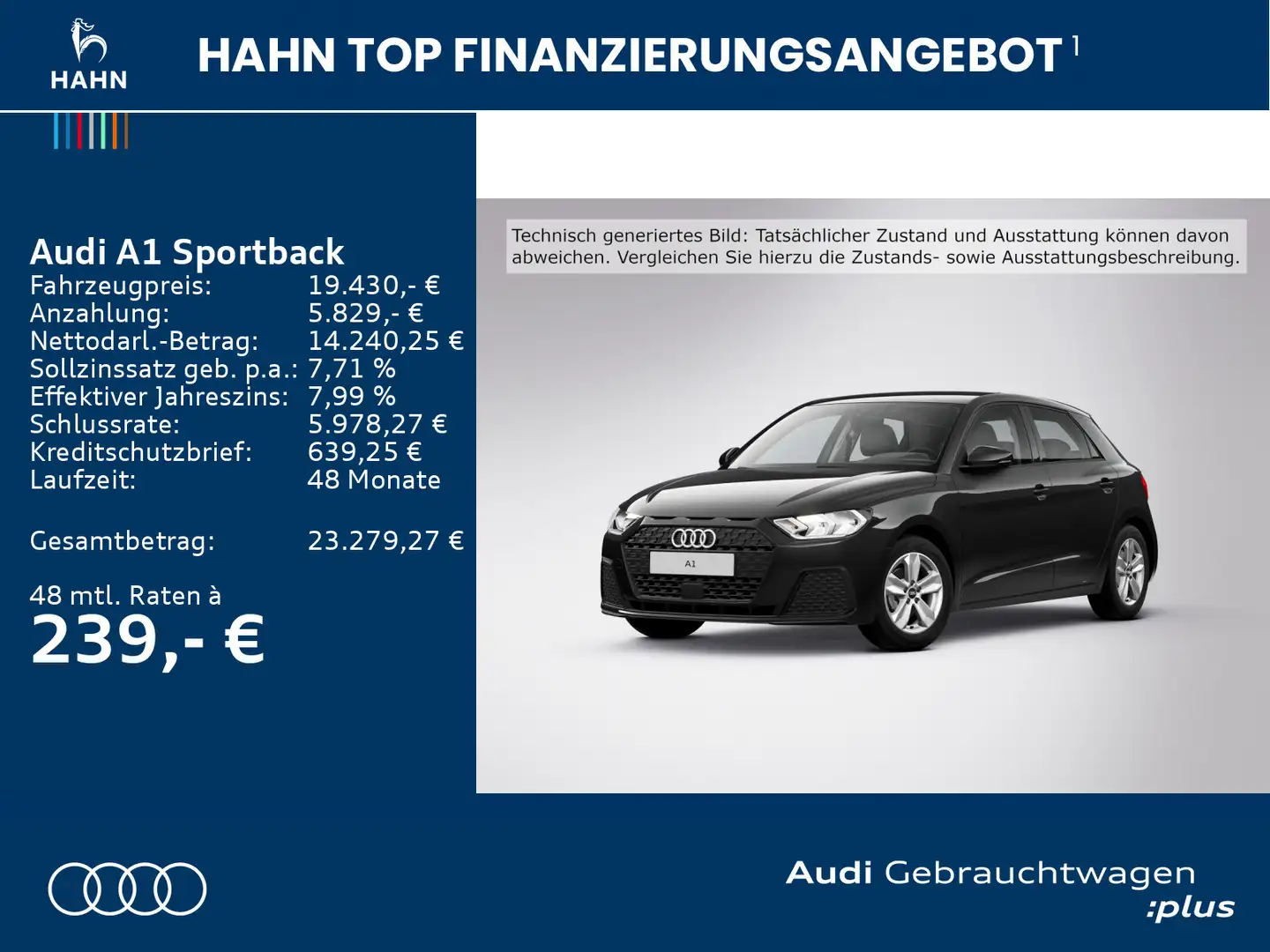 Audi A1 25 TFSI Carplay LED ACC Virtual Sit Schwarz - 2