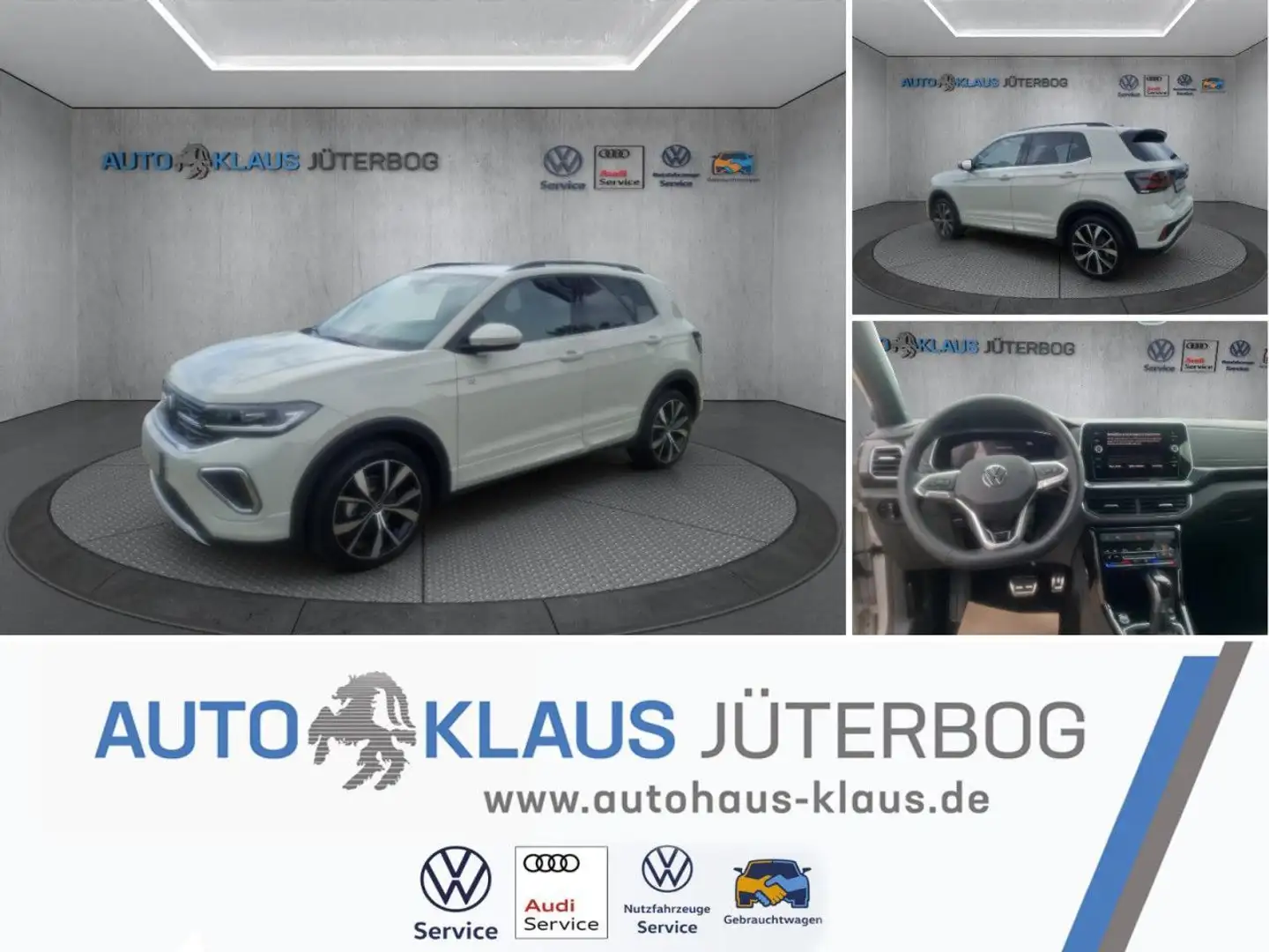 Volkswagen T-Cross R-Line 1.0 TSI LED Matrix AHK abnehmbar Beige - 1
