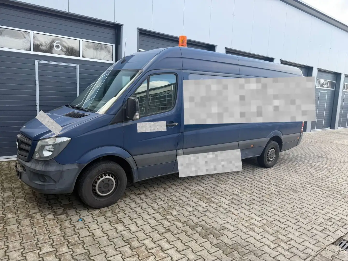 Mercedes-Benz Sprinter II Kasten Maxi 316 CDI 6 Sitzer Klima Blau - 2