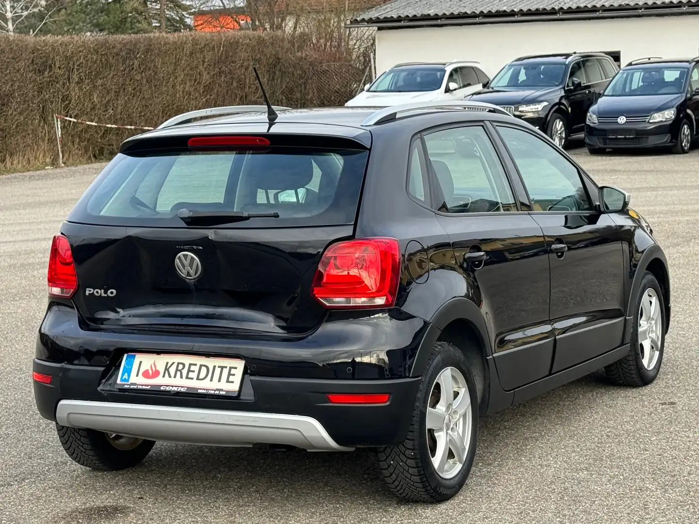 Volkswagen Polo Cross 1.2*Country*Euro5*Klima*PDC-Pickerl*Sitzheizung* Schwarz - 2