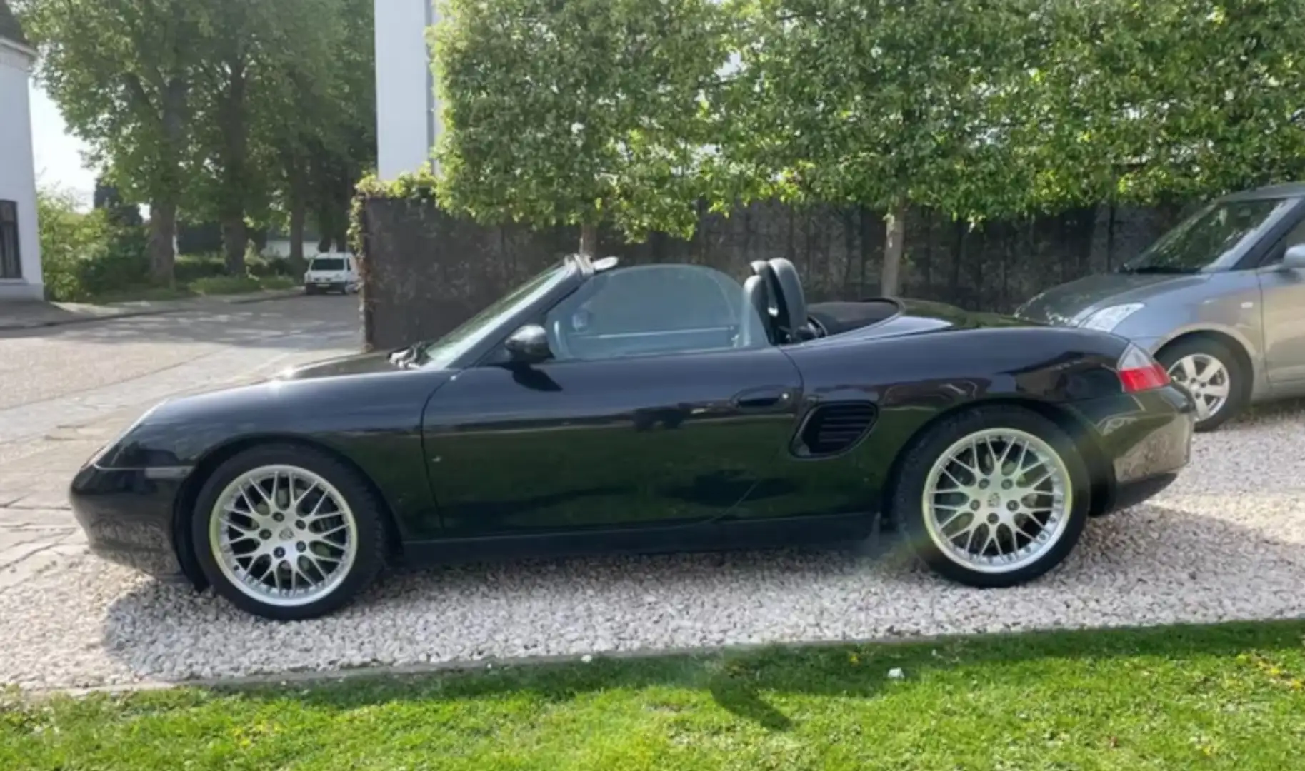 Porsche Boxster nur 73.000km! Shz, Leder, deutsches Auto, schkft. Negru - 2