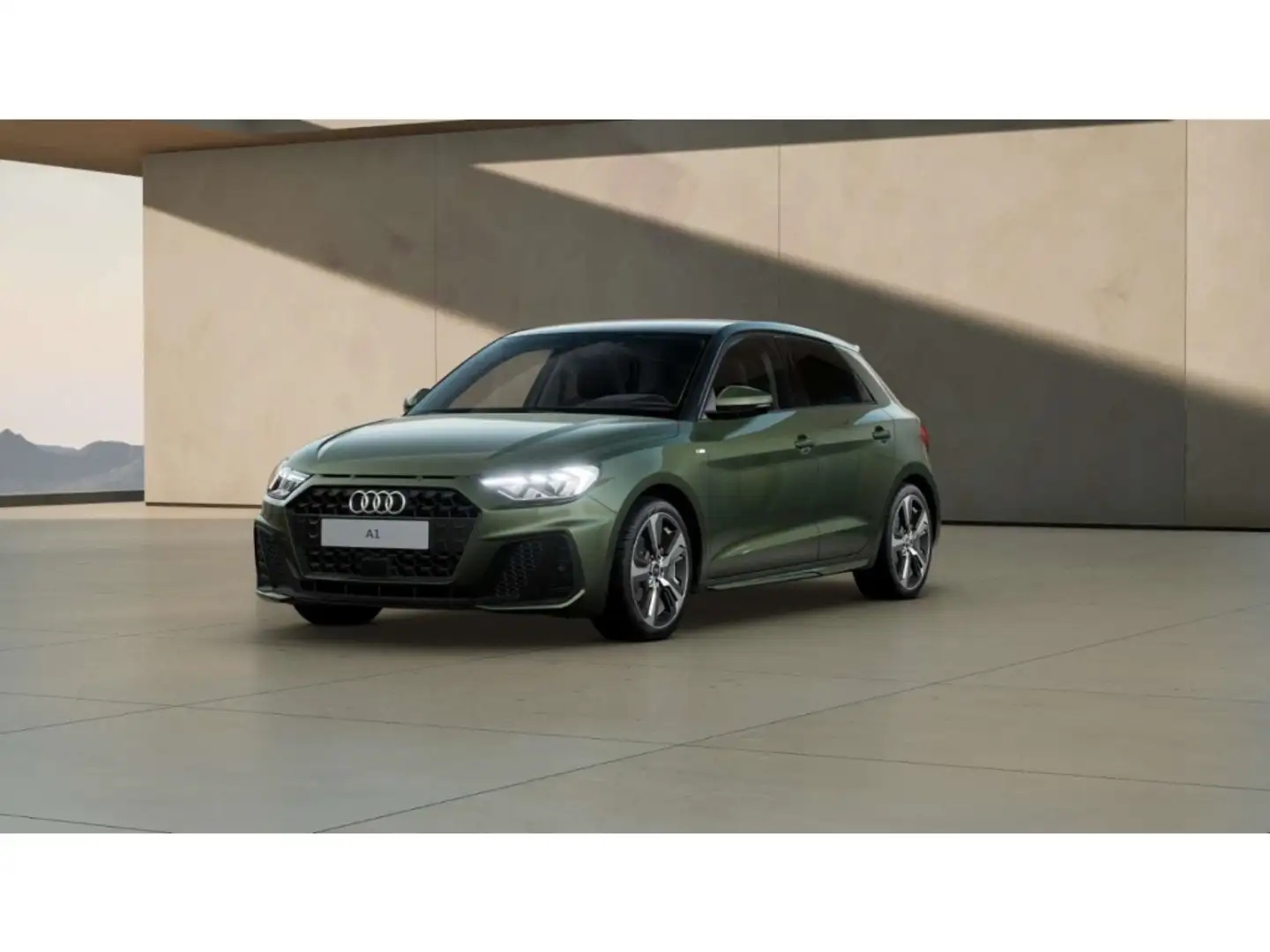 Audi A1 Sportback 25 TFSI S line LED/NAV/17'' Grün - 2