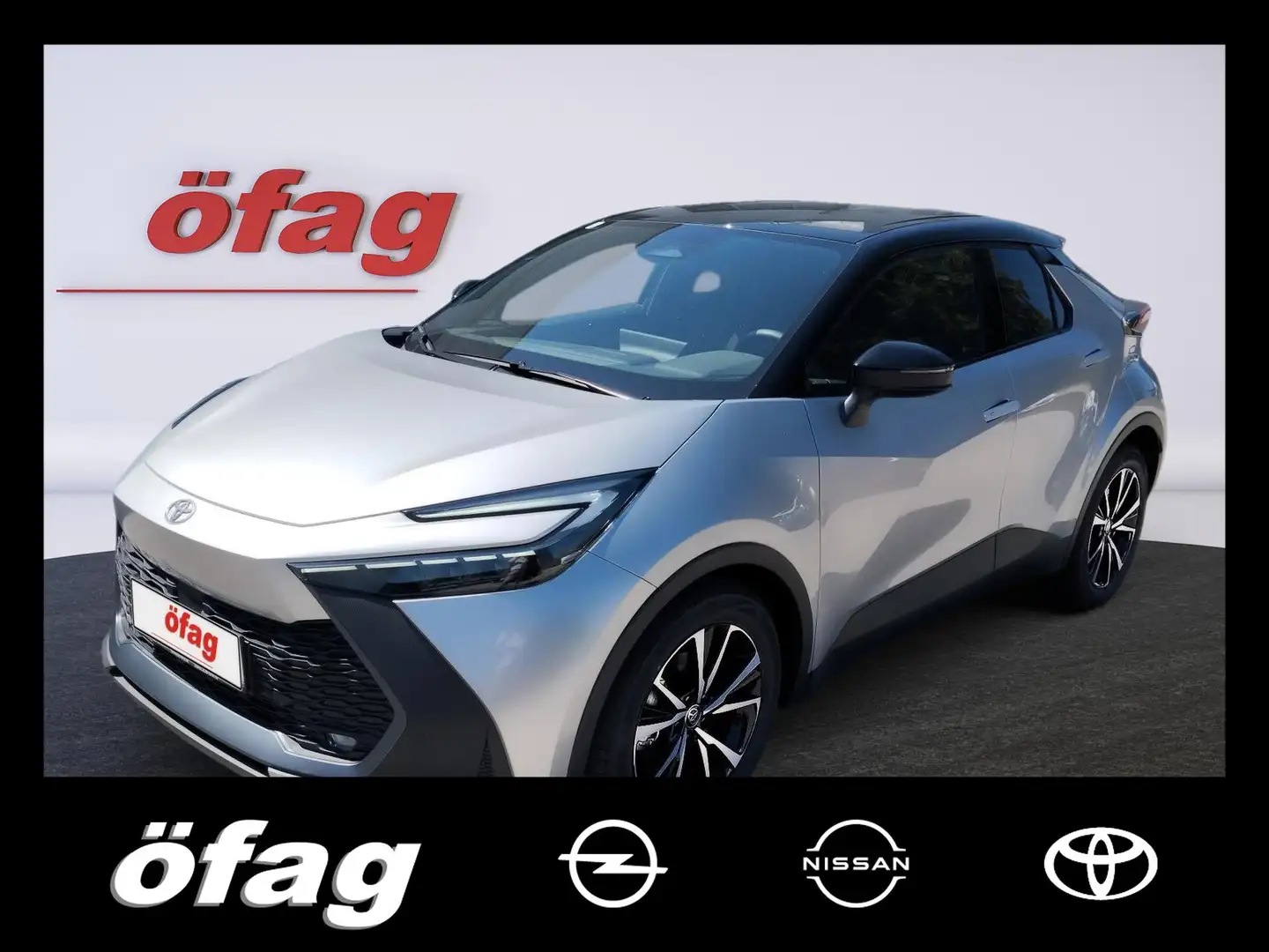 Toyota C-HR 1.8 Hybrid Active Drive Silber - 1