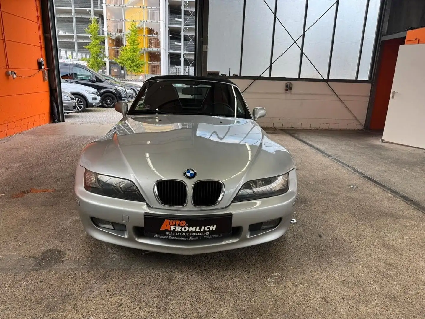 BMW Z3 Roadster 1.9i Leder Klima M Lenkrad Argent - 2