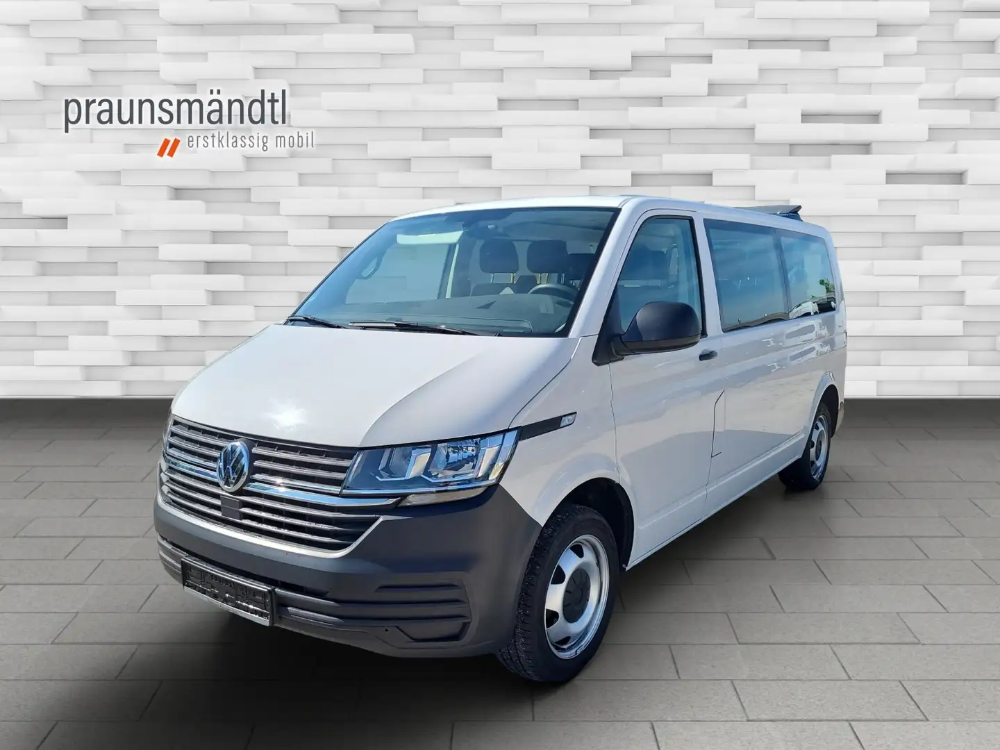 Volkswagen T6 Kombi T6.1 TDI Kombi L2H1 4MOTION 9-Sitze Klima AHK Blanc - 1