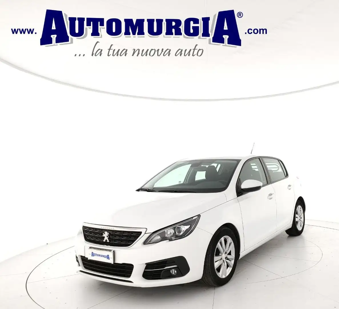 Peugeot 308 BlueHDi 130 S&S EAT8 Active N1 - (IVA ESCLUSA) Blanc - 2