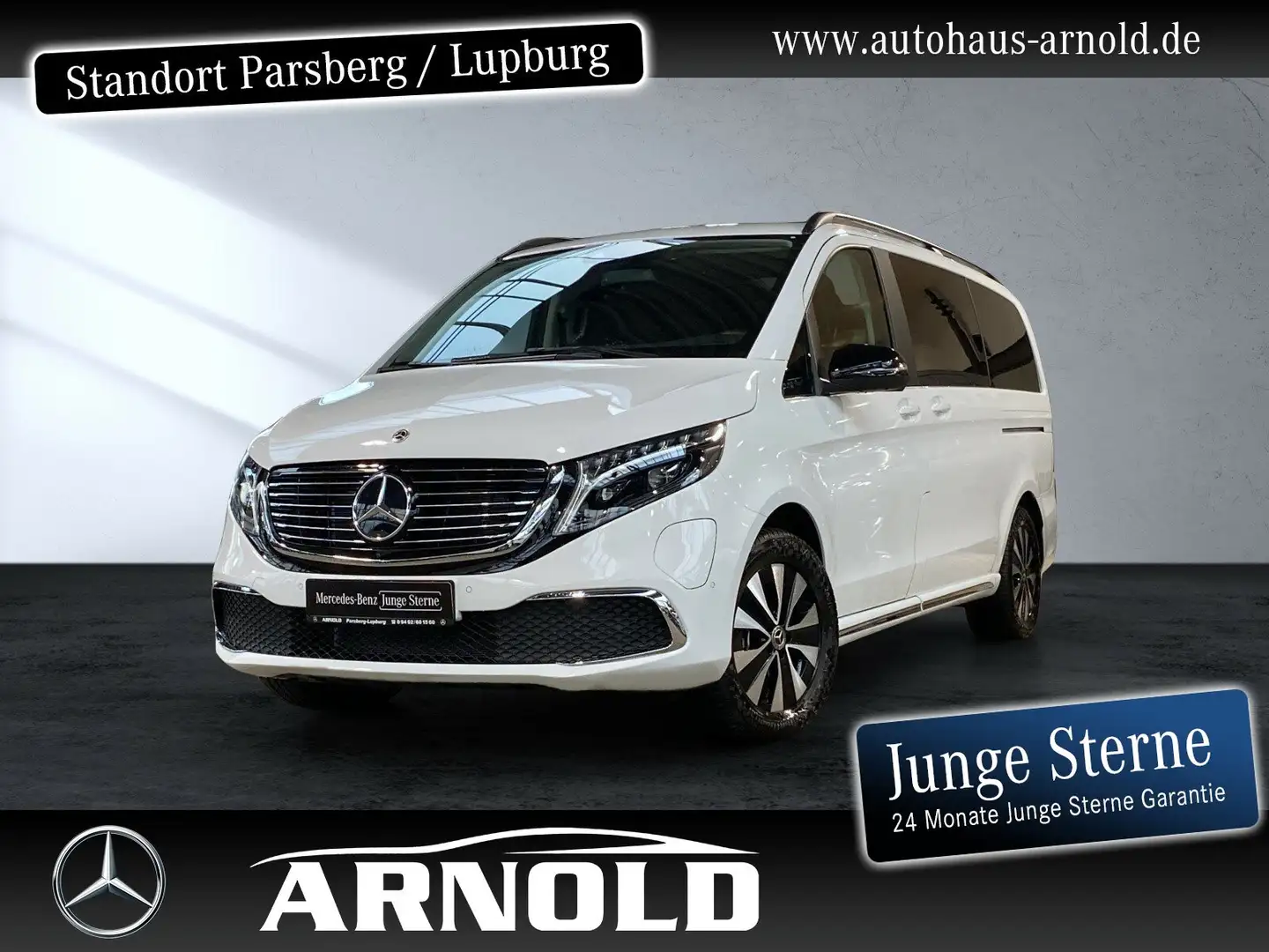 Mercedes-Benz EQV 250 EQV 250 Lang Navi Pano 360° LED ILS Tisch-P. SHZ Weiß - 1